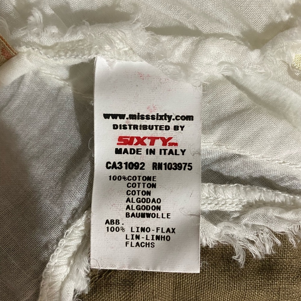 Miss Sixty NWT Size Med Spaghetti Straps Mini Dress - Picture 4 of 9